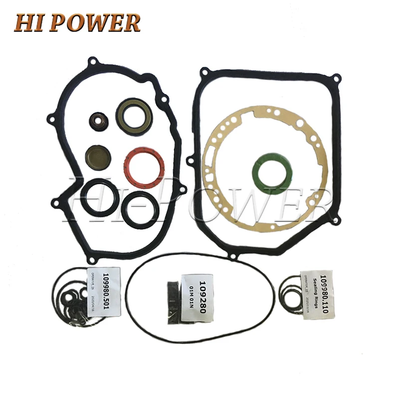 

01P комплект для ремонта уплотнения сцепления автоматической коробки передач для VW Jetta, комплект прокладки коробки передач автомобиля