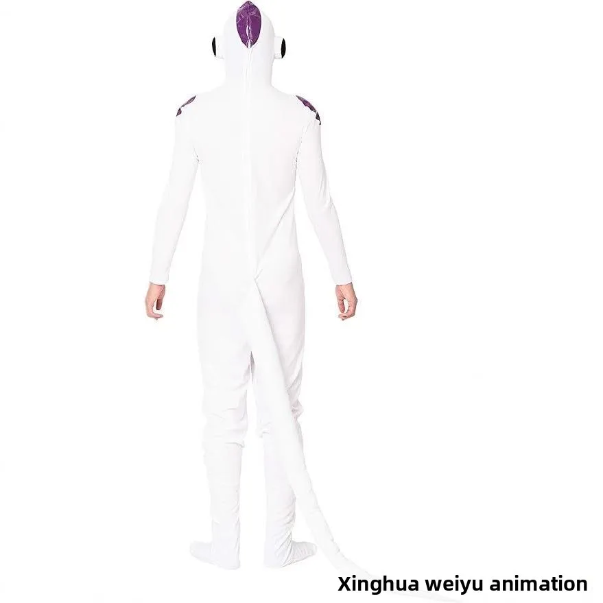 بدلة الجسم ذات التغطية الكاملة، أزياء الهالوين فريزا، ملابس أداء مسرحية ضيقة