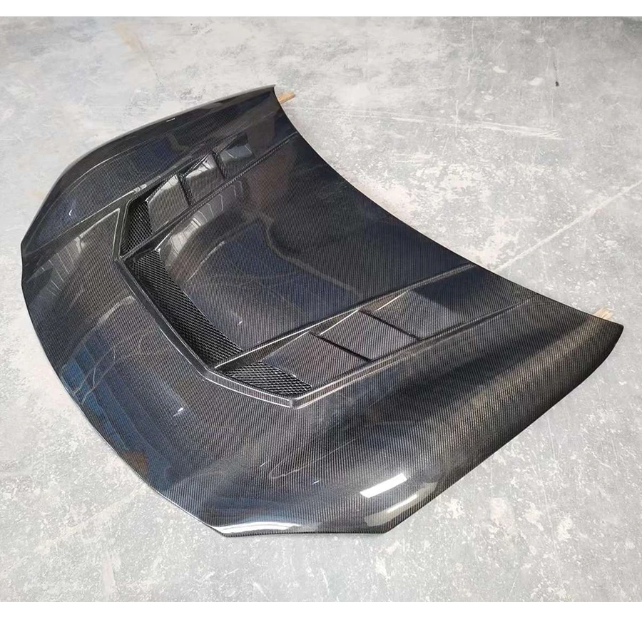 Cubierta de motor de capó de fibra de carbono para Toyota GR86 Subaru BRZ, cubierta frontal de refrigeración, estilo VRS