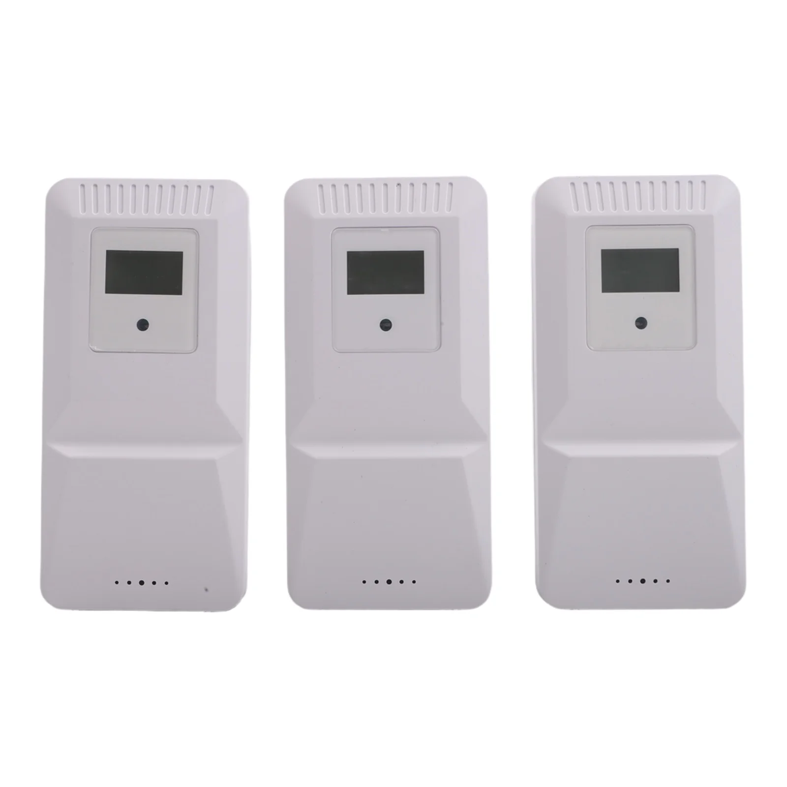 Wireless Thermometer with Three Sensors for Indoor Outdoor Temperature and Humidity Tracking with 150 Meter Range