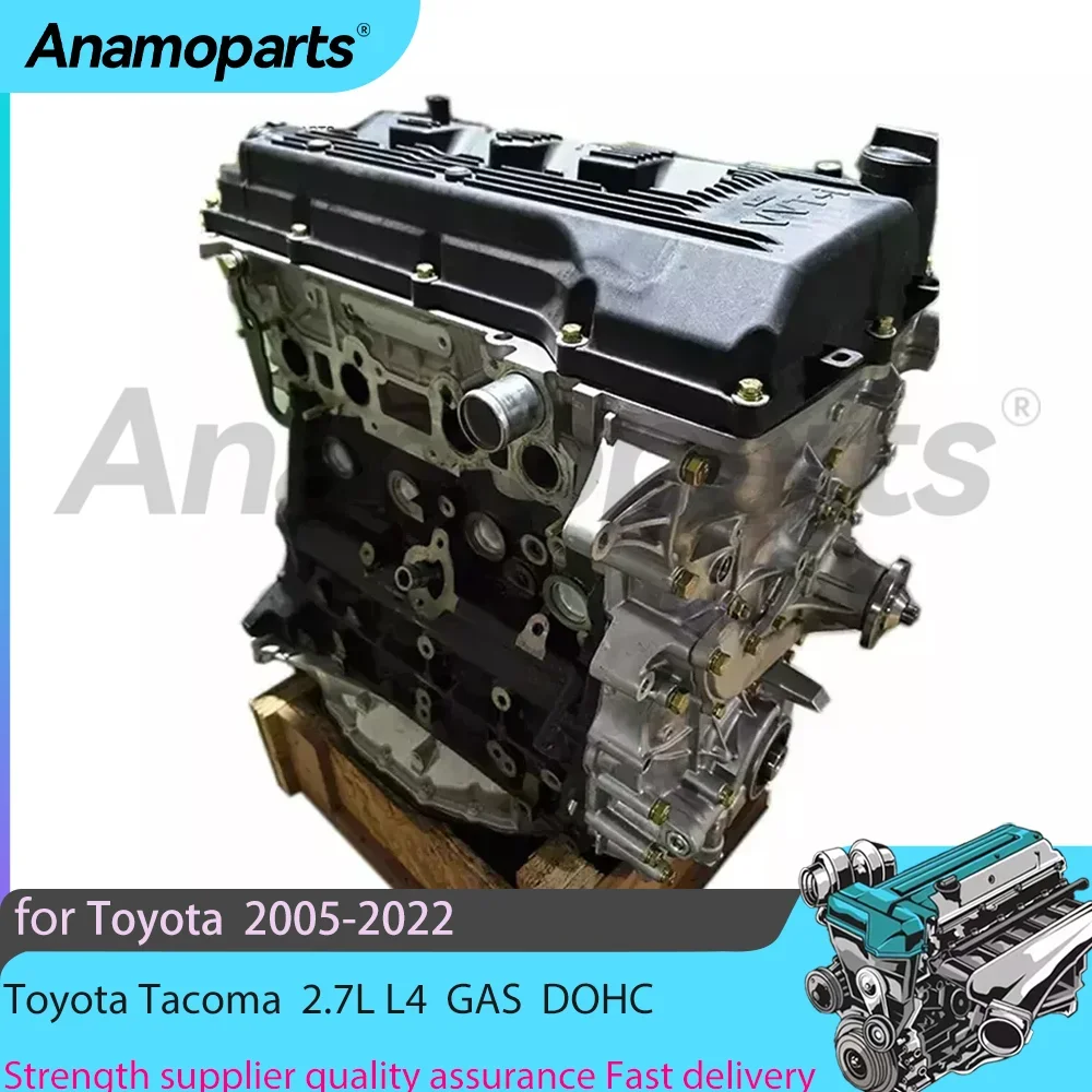 machine 2TR 2.7L Engine Assembly For 2005-2022 Toyota Tacoma 2.7L 2694CC l4 GAS DOHC Naturally Aspirated