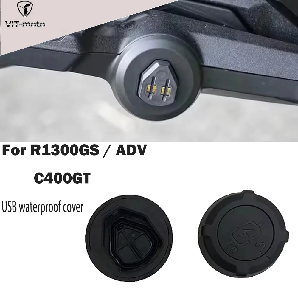For BMW R1300GS R1300GS Adventure R 1300GSA 2023-2026 Motorcycle New Rear Box saddlebag USB Waterproof Charging Cove