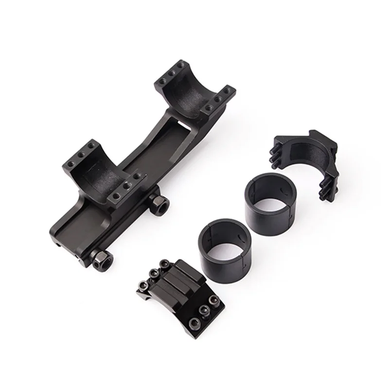 スコープマウント カンチレバーマウント 30mm &1インチ トップピカティニー20mmレール、ベース20mm、デュアルリング、狩猟用、トイガンアクセサリー