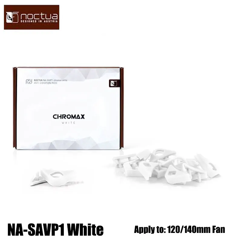 Noctua NA-SAVP1 Chromax Stoßfest Pad Fall Lüfter Silikon Halterung Sound-absorbieren Stoßfest Pad Set