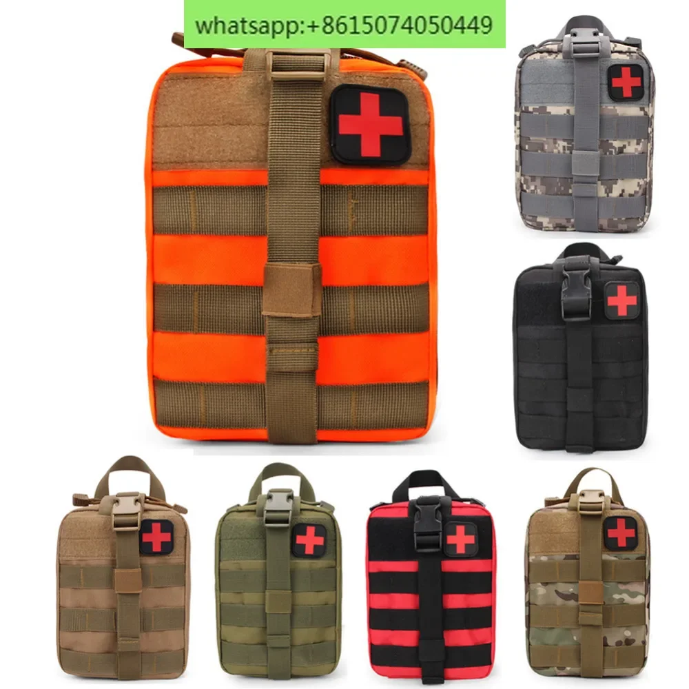 Camouflage Red Cross medical kit, first aid kit, field survival kit