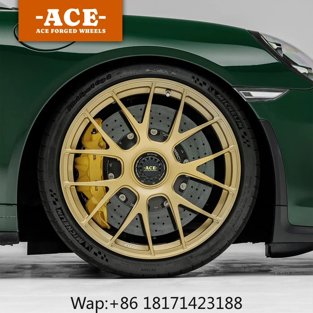 【Hot】5x120 Racing Forged Alloy Wheels Rims 18 19 20 21 Inch for Porsche 911 718 Cayenne Panamera Taycan GT GTS Turbo RS
