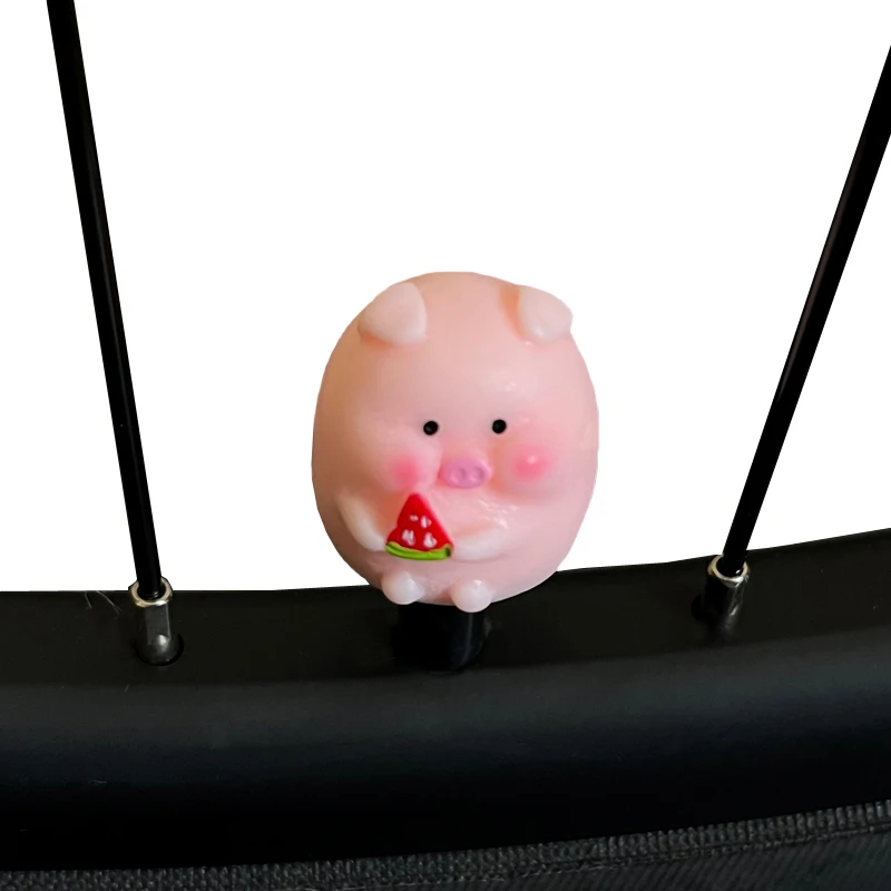 دراجة غطاء صمام حيوان صغير لطيف الطريق الجبلية الدراجة العالمي صنبور الإطارات صمام الأساسية غطاء دراجة الملحقات