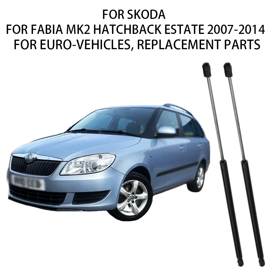 For Skoda Fabia MK2 Hatchback Estate 2008-2007-2014 2pcs Rear Tailgate Boot Trunk Gas Struts