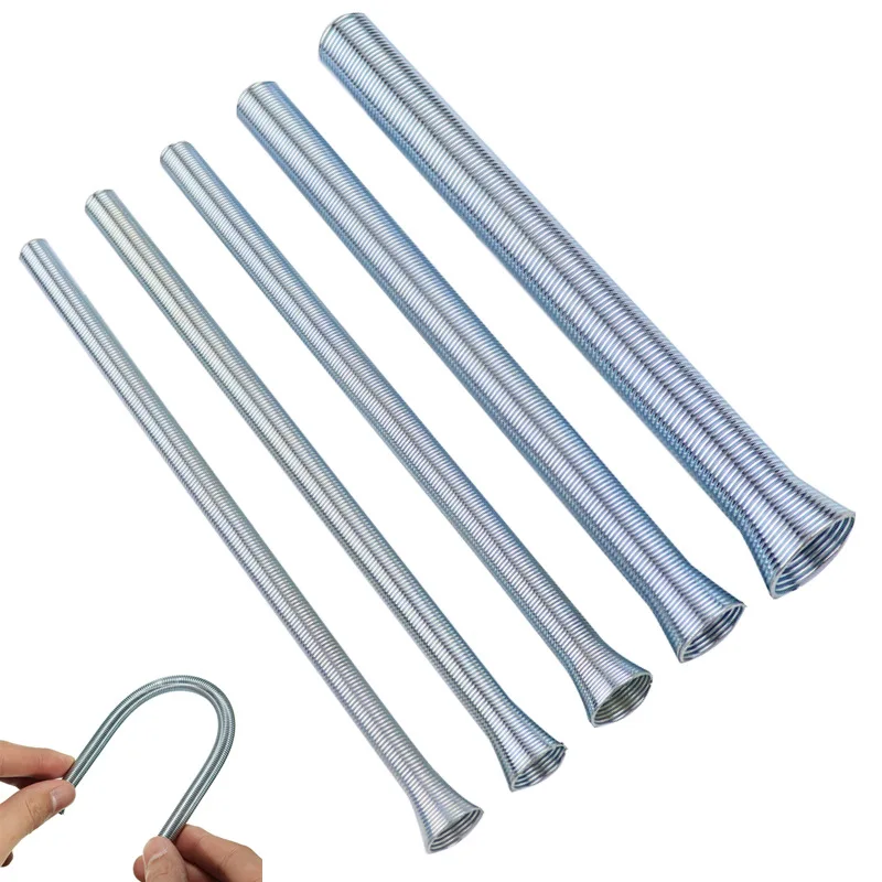 5pcs Spring Pipe Bender Aluminium Tube Bending Tools Tube Bender 5/8\