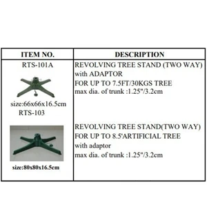 حامل دوار لقاعدة شجرة اصطناعية ، حامل سفلي ، كهربائي ، دوار ، داخلي أعلى 10 مبيعات قطب قاعدة شجرة عيد الميلاد - No6