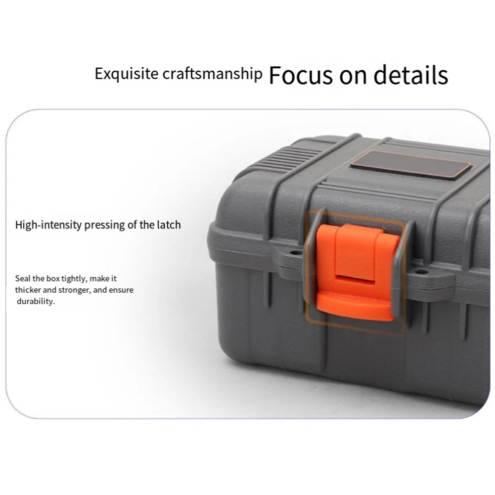 Panoramic Camera Storage Box 12.6x11x7.3CM Mini Waterproof Safety Protection Box For DJI OSMO360 Camera Storage Accessories