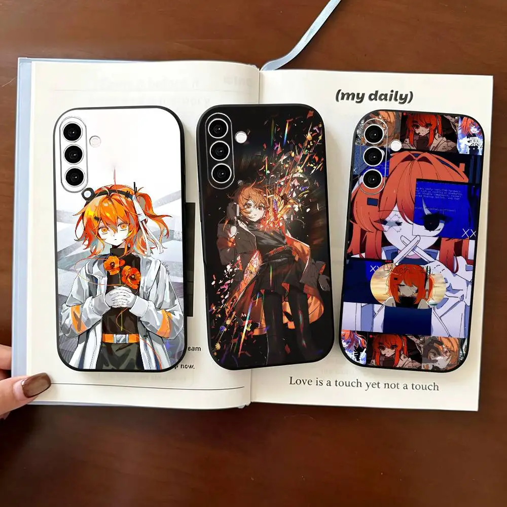 Adachi Rei Anime Girl  Phone Case For Samsung Galaxy A73,A72,A71,A70,A53,A52,A51,Others Soft Black Cover