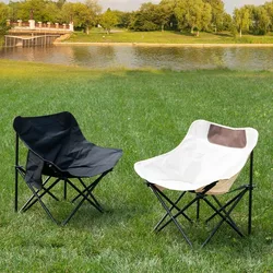 Silla plegable de tela Oxford para acampar al aire libre, taburete plegable de viaje, pesca, playa, tumbarse, ocio, barbacoa