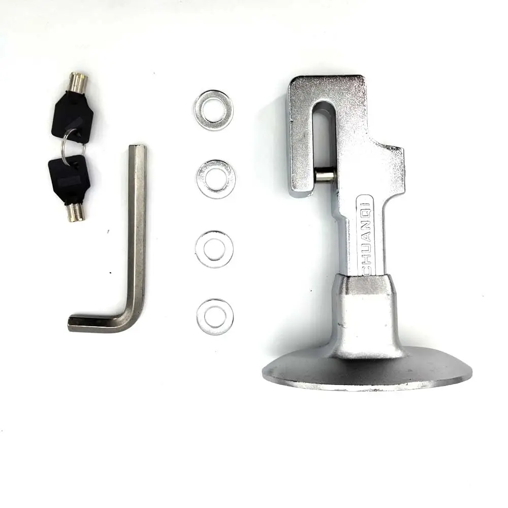 Car Brake Pedal Lock Security Anti-theft Stainless Steel Clutch Lock with 2 Keys