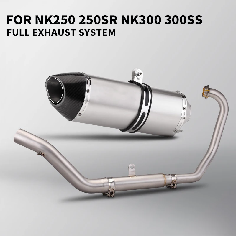 

For CF NK250 250SR 300NK NK300 Motorcycle full Exhaust system Escape