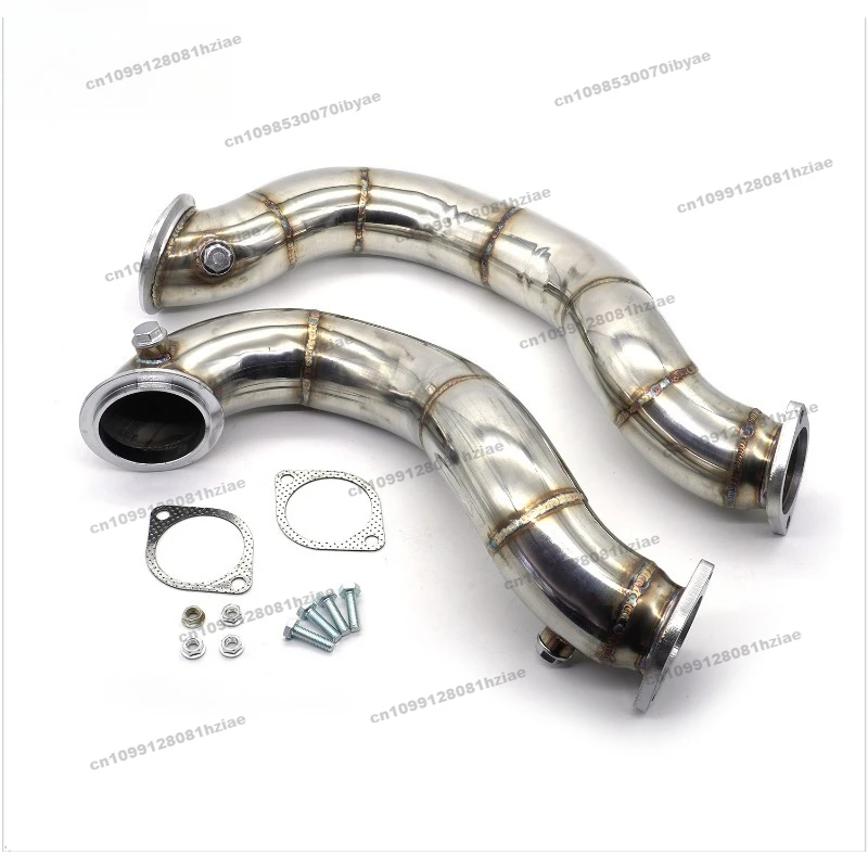 Automotive Exhaust Manifold for BMW N54 135i 335is E90 E91 E92 Downspout
