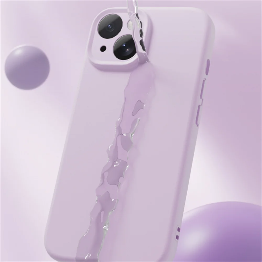 Magnetisches kabelloses Laden, weiche Haut, glatte Abdeckung, Stoßstange für flüssige Silikonhülle für iPhone 16 Pro Max 15 Pro 14 Pro Max 13 12 11