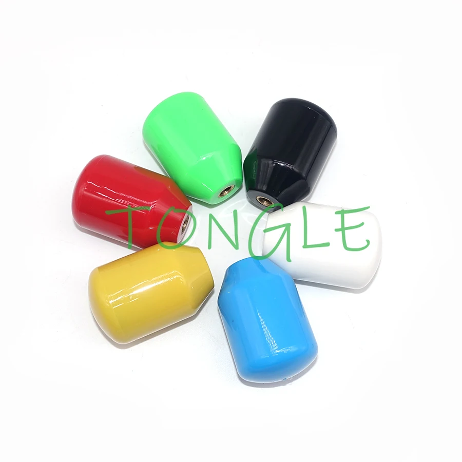 2 قطعة NOBI رئيس رصاصة عصا الكرة العلوي ، ل مقبض Sanwa SEIMITSU عصا التحكم القيادة لتقوم بها بنفسك نيو جيو ممر عملة أجزاء اللعبة