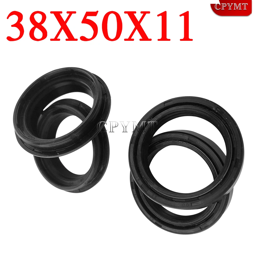 38x50x11 38*50 Front Fork Suspension Oil Seal 38 50 Dust Cover Fit For XJ600 XJ600N XJ600S Diversion XJ 600 FZX750 FZX 750