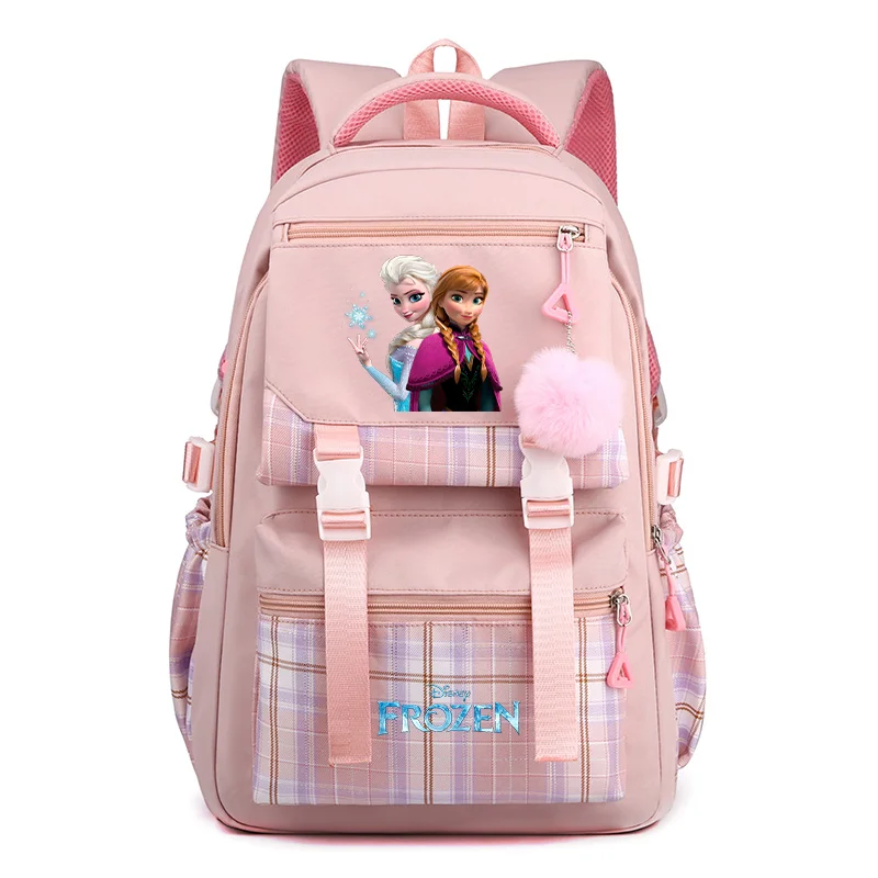 

Disney Frozen Anna Elsa Women's Backpack Boys Girls Bookbag Bag Student Teenager Children Knapsack Schoolbag Rucksack Mochila