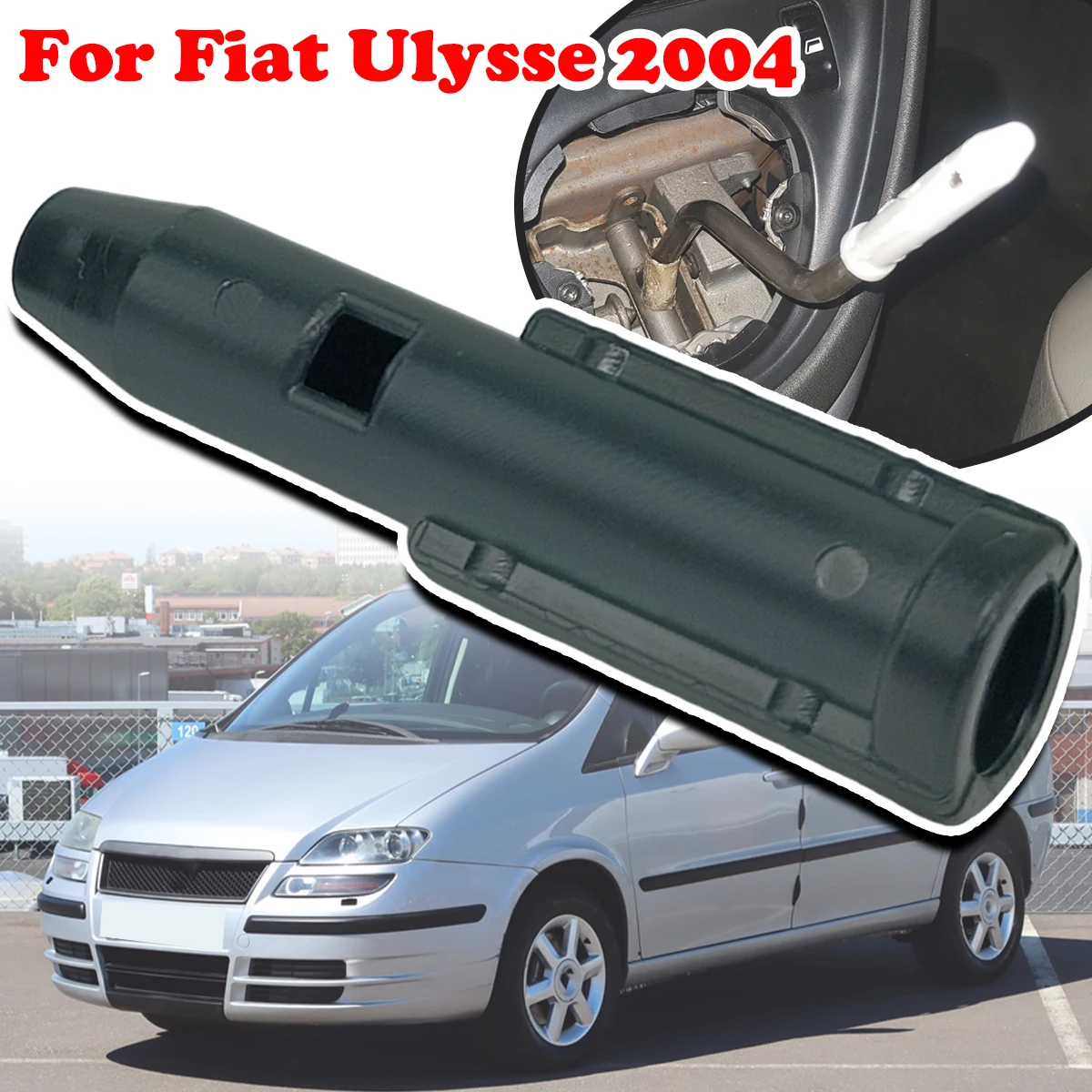 

For Fiat Ulysse 2004 5 Speed Manual Gear Sleeve Gear Shift Knob Adapter Sleeve Shift Handle Lever Sleeve Plastic Car Accessories