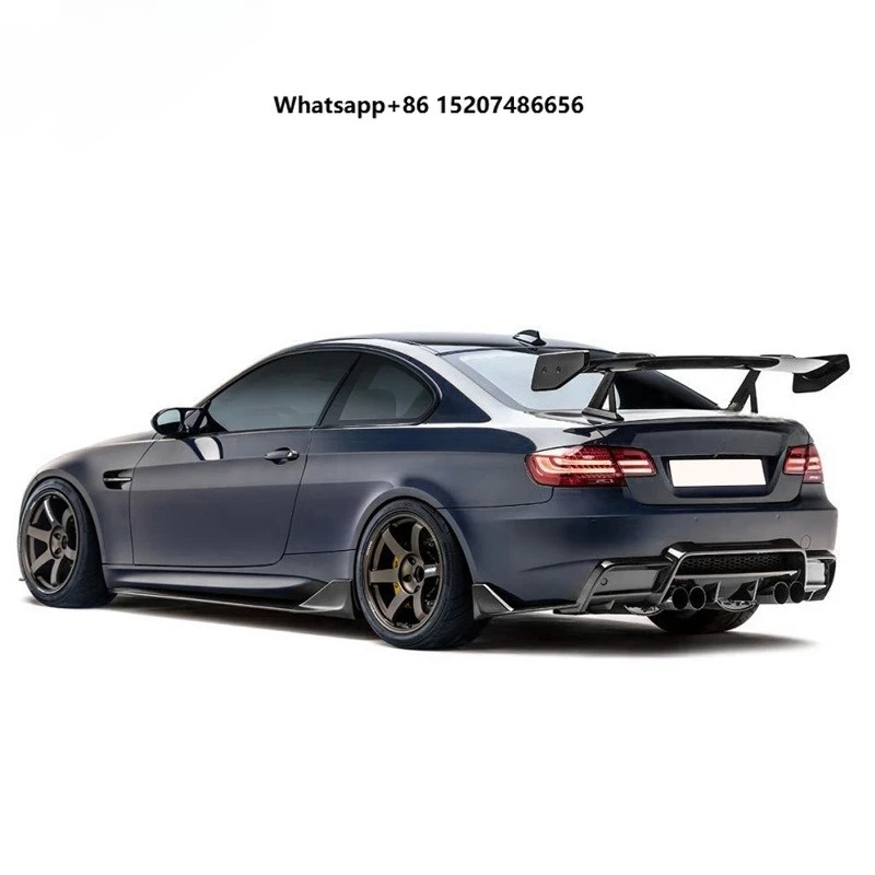 E92 M3 Dedicated Carbon Fiber Rear Wing Car High-quality Dedicated High Bracket Carbon Fiber Trunk Spoiler