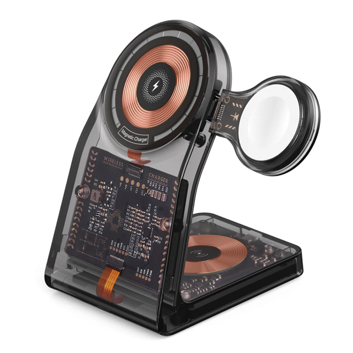 ワイヤレス充電器スタンド磁気ワイヤレス充電器スタンド 8 7 用 14 13 12 Pro Max 15W 高速ワイヤレス充電