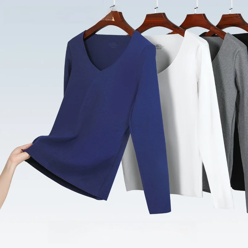 

Мужская термофутболка с начесом, длинный рукав, облегающая, базовый слой, для прогулок, базовое нижнее белье, полиэстер...