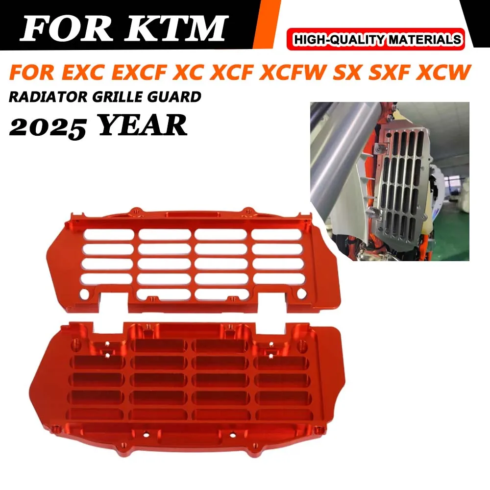 

Radiator Grille Guard Protector For KTM EXCF EXC XCF XC SXF SX 125 250 300 350 400 450 500 2025 EXC300 Motocross Accessories