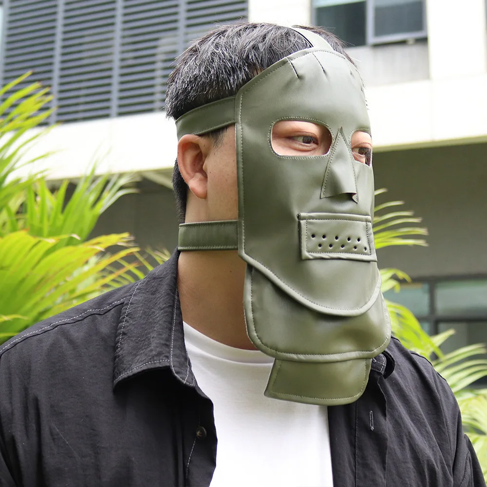 Herren Party-Kostüm Maske Cosplay Halloween Gesichtsmaske für Erwachsene – Detail 5