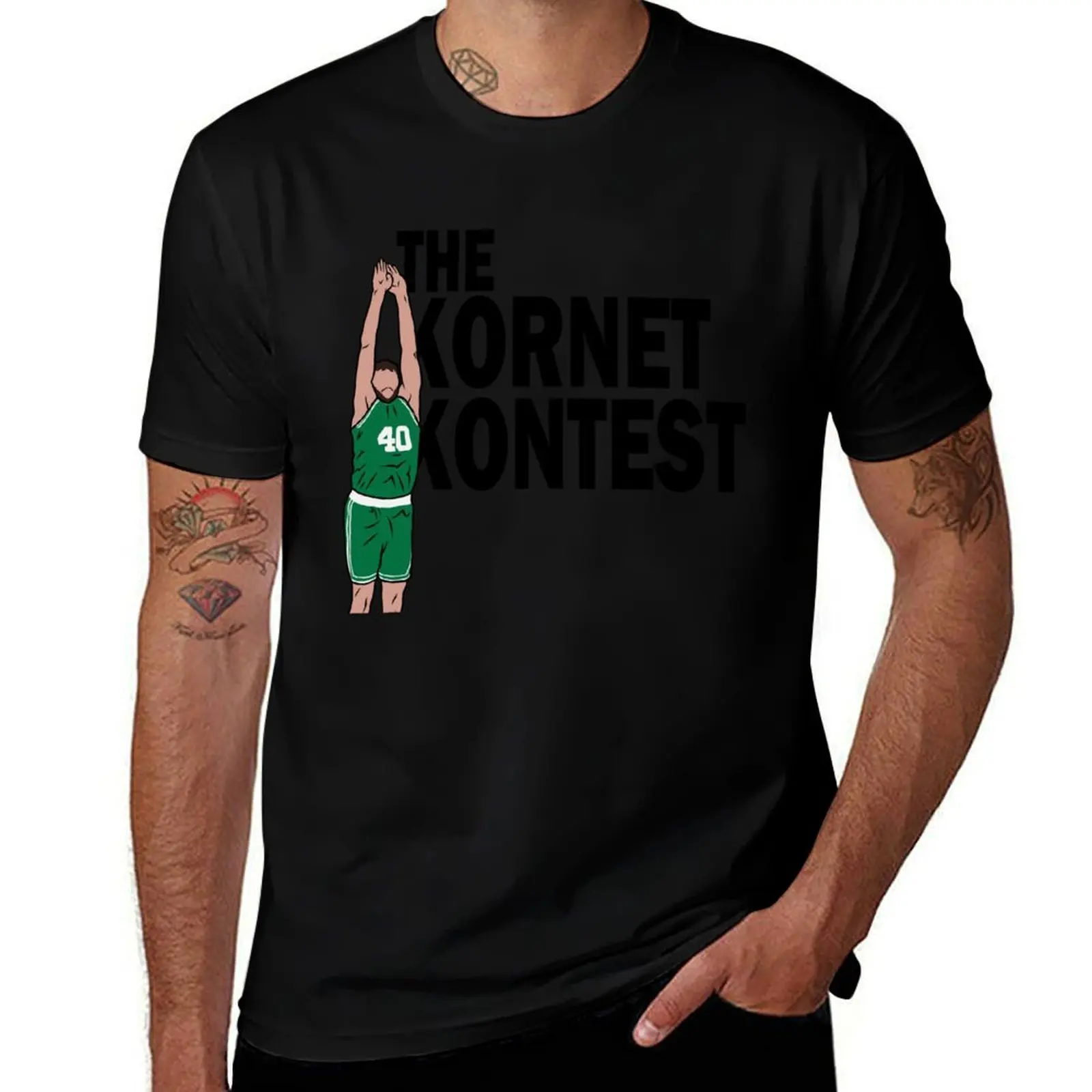 

The Kornet Kontest T-Shirt cotton t shirt man t shirt man plain T-Shirt