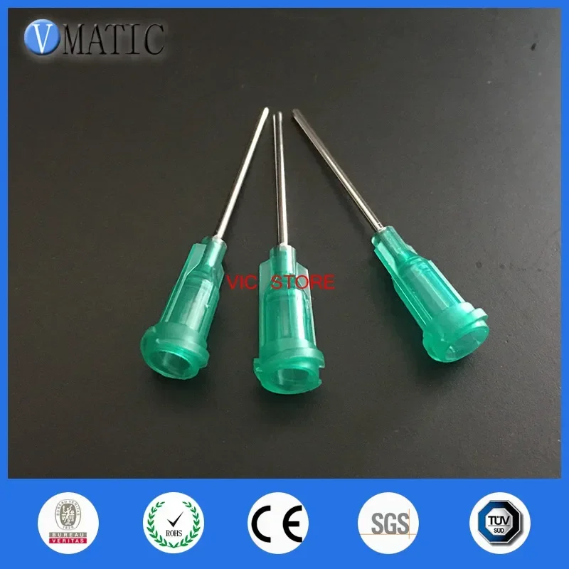 Free Shipping 1-1/2 Inch 1.5 Inch 18G TE Premier Dispensing Needle Dispense Syringe Needle Tips