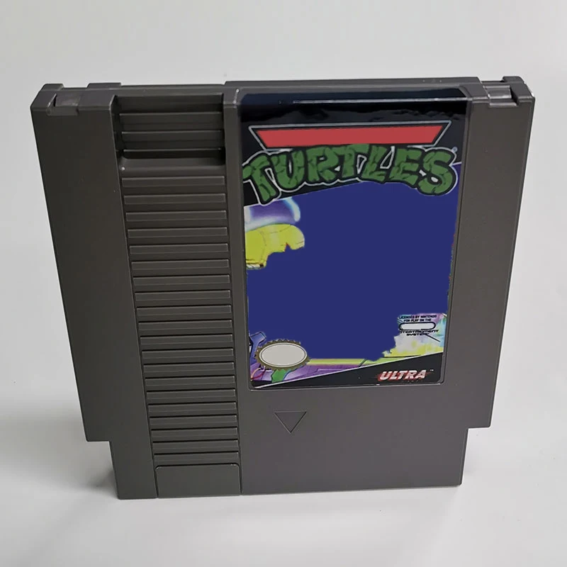 Turtles I - Classic Game For NES Super Games Multi Cart 72 Pins 8 Bit Game Cartridge,for NES Retro Game Console