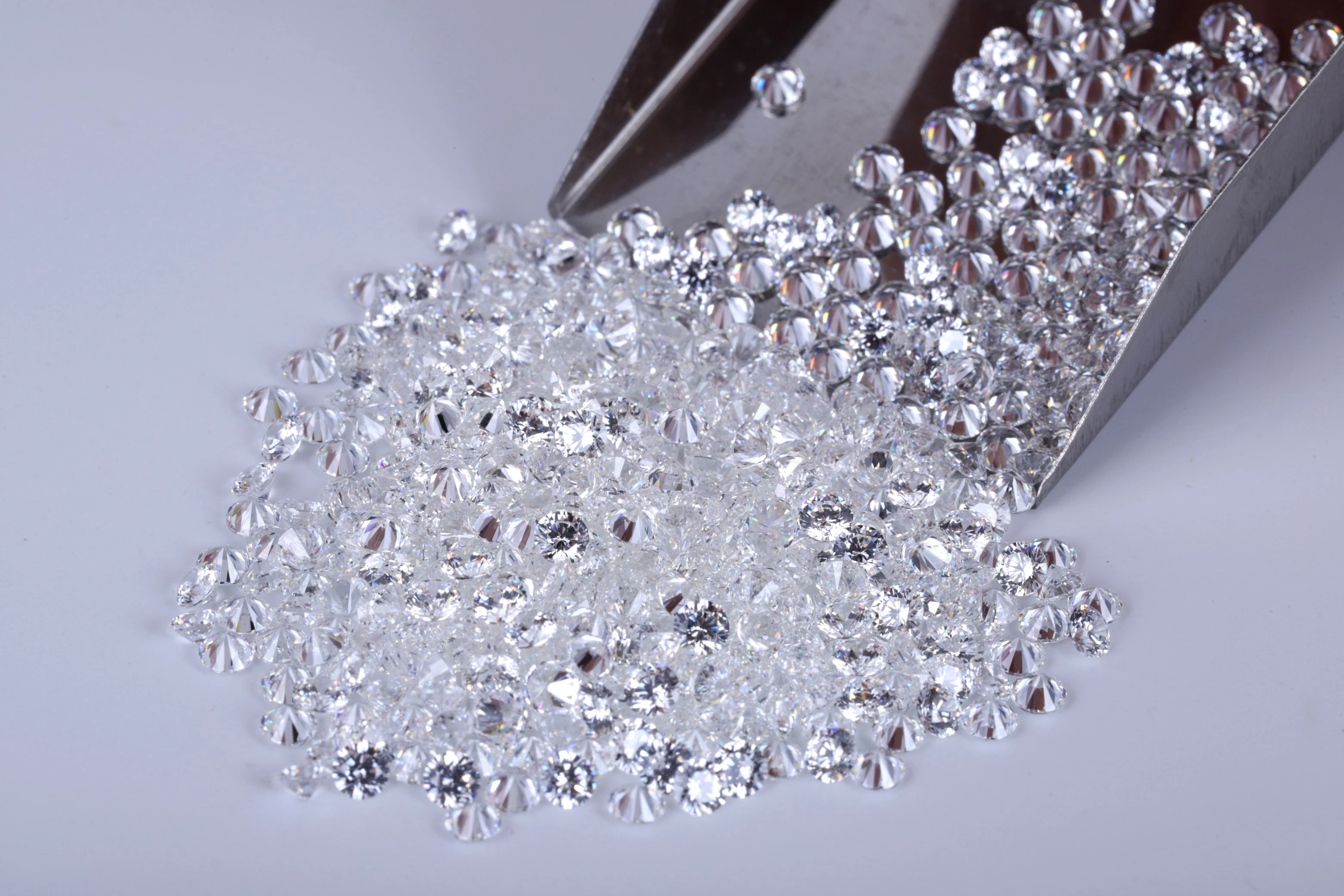 Moissanite Beads Melee Loose Gemstones DEF VVS Moissanite Round Brilliant Cut Diamond Price per Carat Hot Sale 2023 6