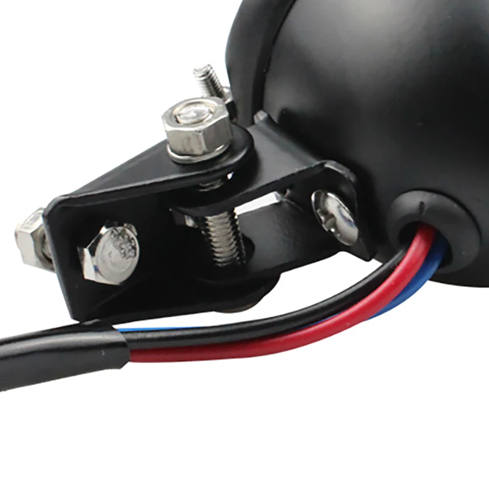 Motorfiets Led Rem Achterlicht Signaallicht 12V Retro Kleine Ronde Achterlicht Achterlicht Achterstoplicht Gemodificeerde Onderdelen