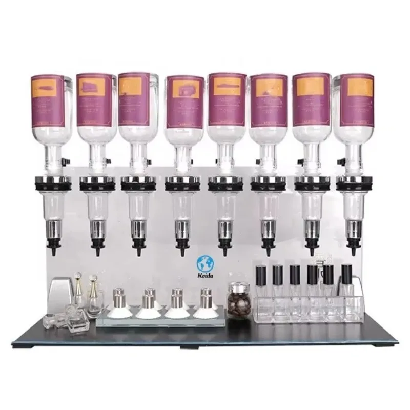 Factory Wholesale Perfume Bottle Filling Machine 8 Bottles Or 12 Bottles Of Incense Stick Dispenser R