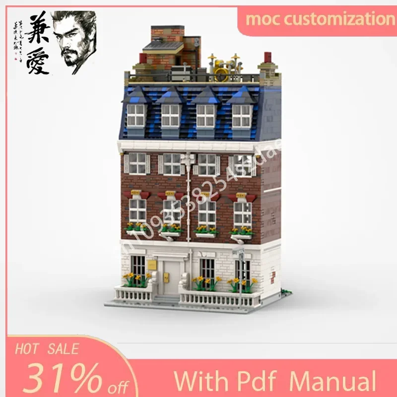 

4192PCS Moc The Beatles Architecture Model Building Blocks DIY Creative Assembly Bricks Kids Holiday Gift