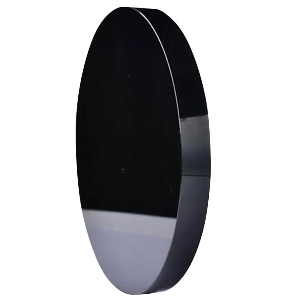 

Black Obsidian Mirror 10cm Round Decorative Divination Yoga Home Office Stone Goth Mirror Table Centerpieces Meditation