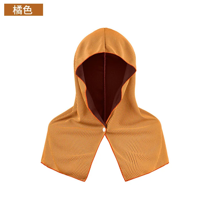 وشاح تبريد للحماية من الأشعة فوق البنفسجية على شكل حرف U للمشي لمسافات طويلة وصيد الأسماك والرياضات الخارجية ومنشفة ثلج باردة سريعة الجفاف بتصميم جديد