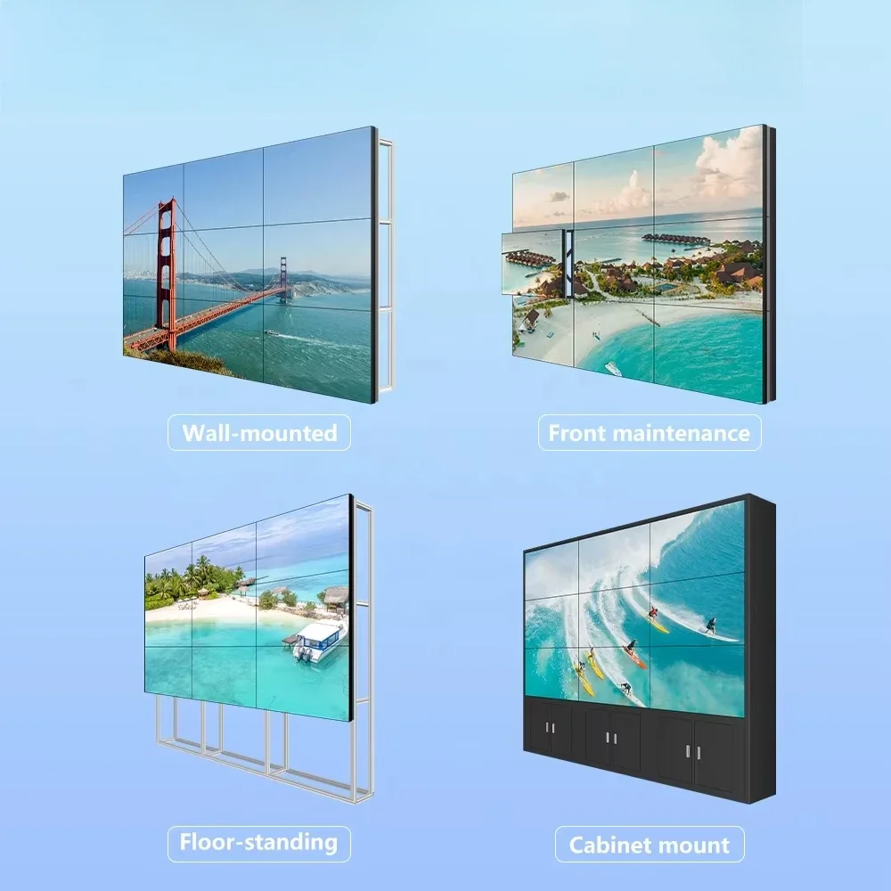 GuanpinxinManufacturer Matrix Video Processador 1 * 24HDMI Interface Digital Híbrido Matriz Comutação Distribuidor Monitoramento Host