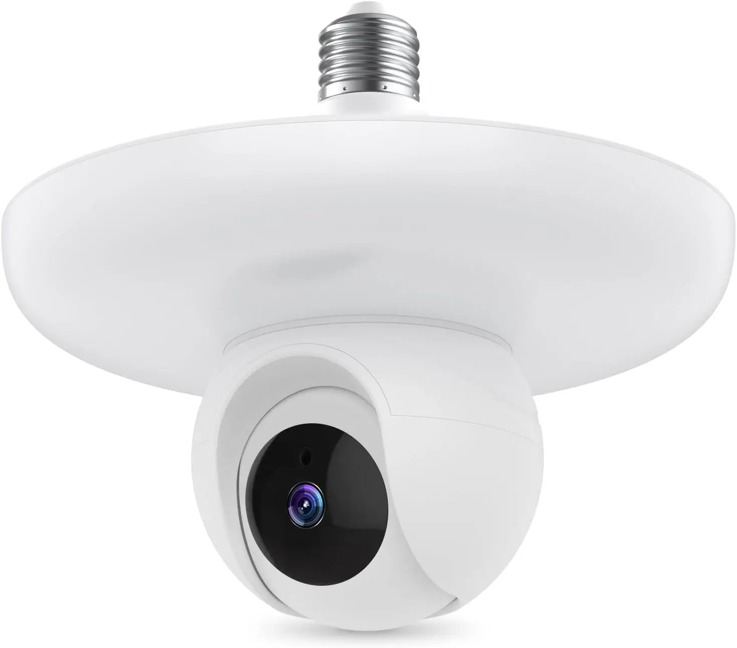 

2K Wireless Light Bulb Camera WiFi Smart Home Security Camera Light Socket Wireless Camera Floodlight