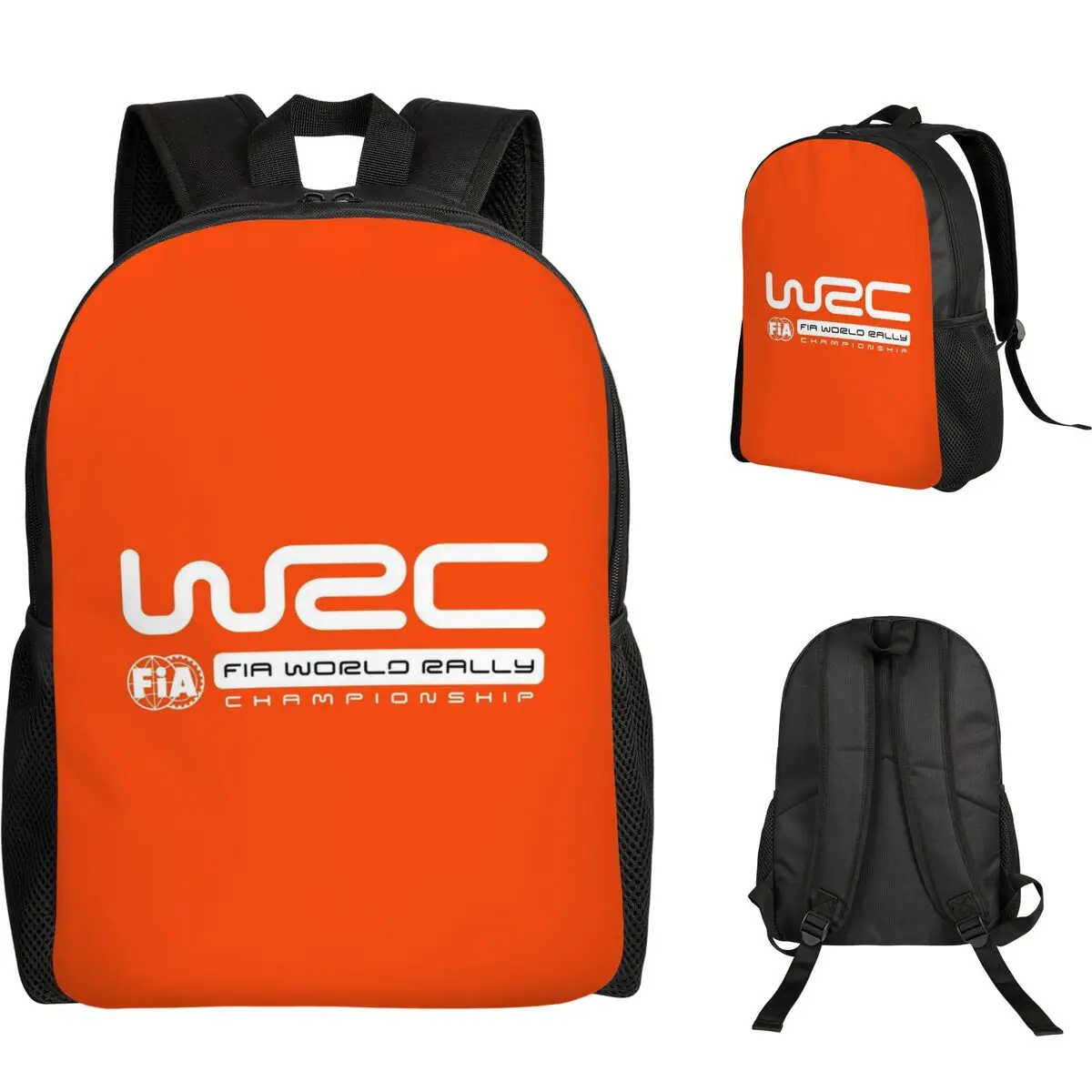 

WRC Backpack Student Boys Girls BookBag School Bag Laptop Shoulder Bags