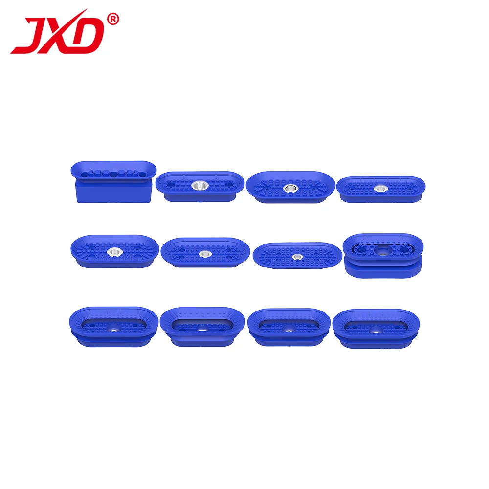 JXD AFSB/AFSF Series Pneumatic Bellows Vacuum Pad Industrial Suction Cup 30-70mm Diameter with G1/4 or G3/8 Thread