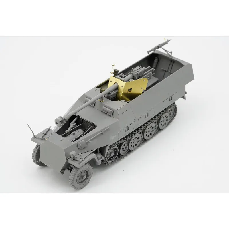 Border BT-043 Escala 1/35 Sd.Kfz 251/22 Ausf.D con kit de modelo de ensamblaje pak40 `Pakwagen` de 7,5 cm