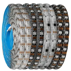 WS2811 WS2812B WS2815 WS2815 RGB LED Strip WS2812 Individually Addressable 30/60/144Pixels/Leds/m Tape Light IP30/65/67 DC5V/12V