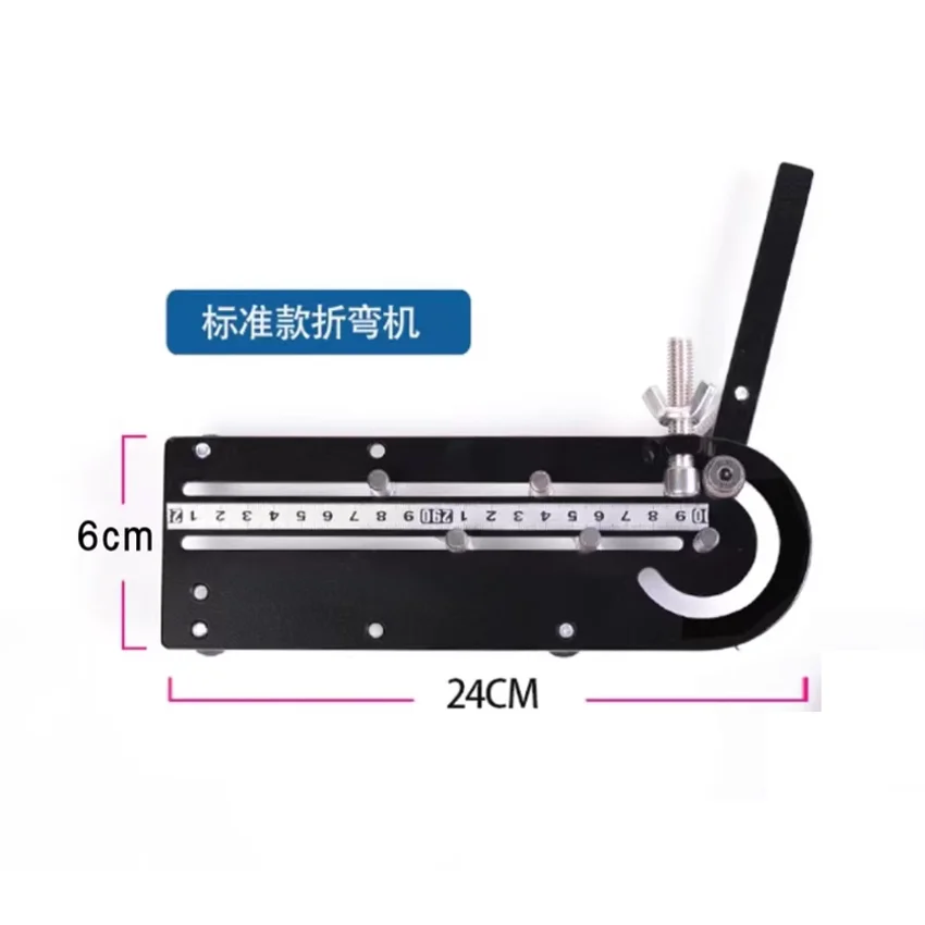 Imagem -05 - Manual Wire Bending Machine Cabo Harness Benders Bvr Hard Wire Pequena Máquina de Dobramento Copper Wire Bender Tool 1pc