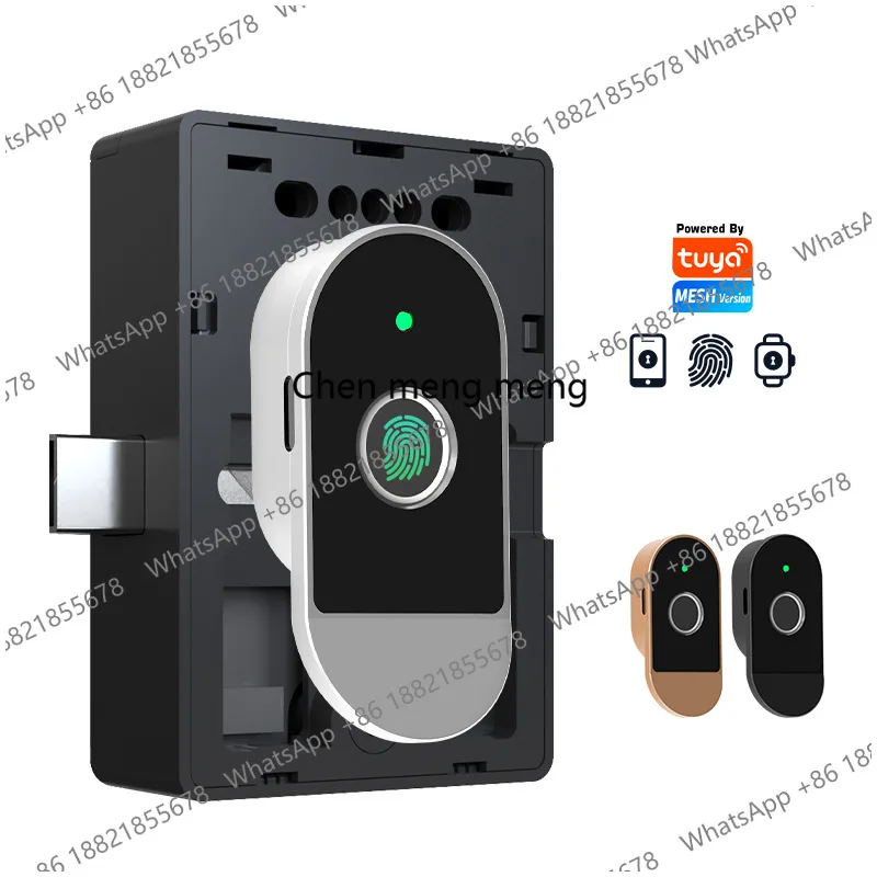 Smart Graffiti APP Fingerprint Drawer Lock File Desk Cabinet Anti-theft Cabinet Household Locker Fingerprint Lock