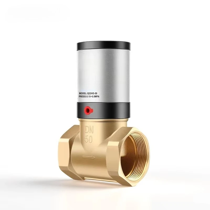 Pneumatic control valve Q22HD-15/20/25/32/40/50 pneumatic switch two-way valve, fluid valve, sprinkler copper valve