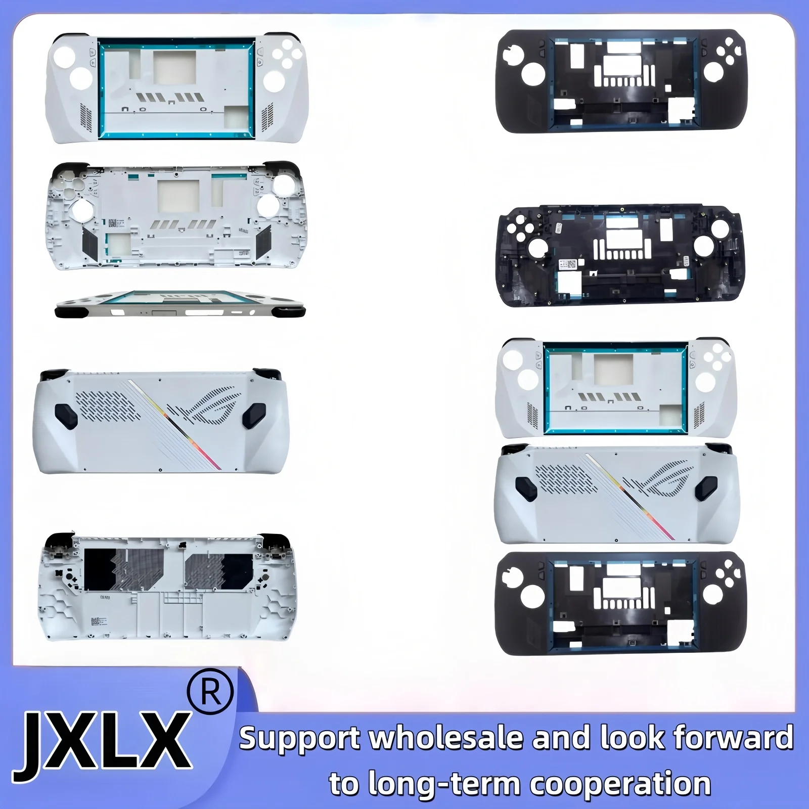 JXLX® New for ASUS ROG Handheld RC71L Handheld Game Console Win11 Gaming Laptop ROG Ally Shell Mobile Game Console Display Shell