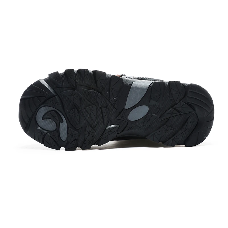 الشتاء الرجال النساء أحذية التنزه مقاوم للماء في الهواء الطلق أحذية رياضية حذاء الثلج عالي الرقبة دافئ أحذية الصيد التكتيكية عدم الانزلاق المشي حذاء ارتحال #4